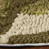 3' X 5' Sand Floral Handmade Indoor Outdoor Area Rug - Homeroots - Flyclothing LLC