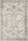 3' X 5' Ivory Floral Distressed Area Rug - Homeroots - Flyclothing LLC