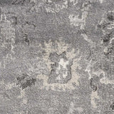 3' X 5' Gray Floral Area Rug - Homeroots - Flyclothing LLC