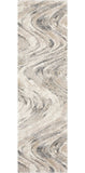 7' Natural Abstract Runner Rug - Homeroots - Flyclothing LLC