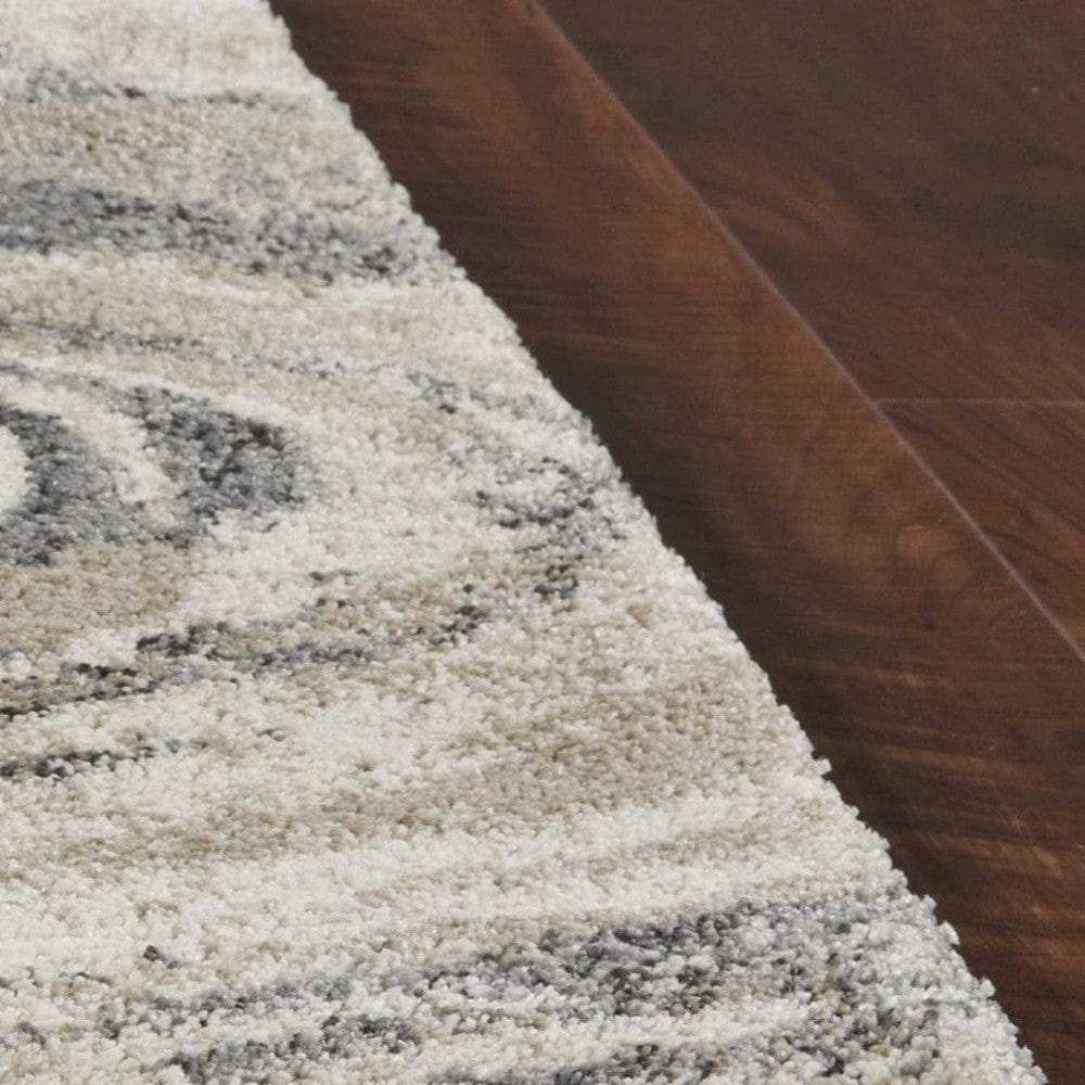 3' X 5' Natural Abstract Area Rug - Homeroots - Flyclothing LLC