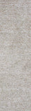 8' Ivory Heather Indoor Shag Runner Rug - Homeroots - Flyclothing LLC