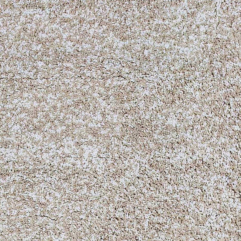 8' Ivory Heather Indoor Shag Runner Rug - Homeroots - Flyclothing LLC