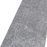 8' Grey Heather Plain Runner Rug - Homeroots - Flyclothing LLC