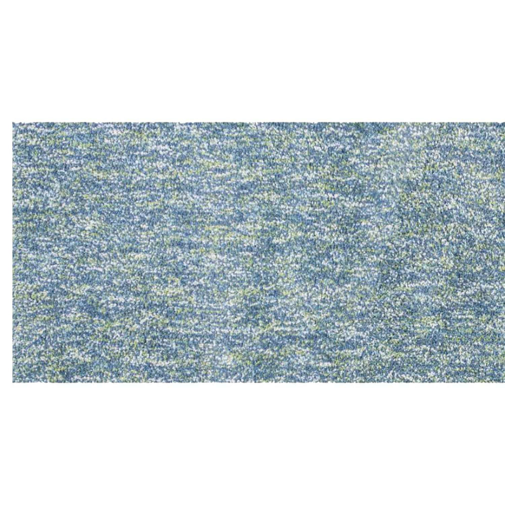 8' Seafoam Heather Indoor Shag Runner Rug - Homeroots - Flyclothing LLC