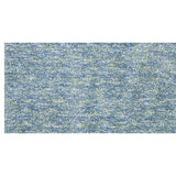 8' Seafoam Heather Indoor Shag Runner Rug - Homeroots - Flyclothing LLC