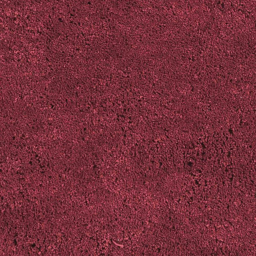 8' Red Plain Runner Rug - Homeroots - Flyclothing LLC