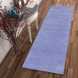 8' Purple Indoor Shag Runner Rug - Homeroots - Flyclothing LLC