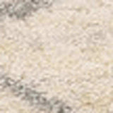 4' X 6' Ivory Grey Machine Woven Chain Link Indoor Area Rug - Homeroots - Flyclothing LLC