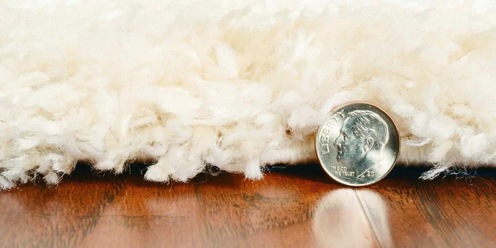 4' X 6' Ivory Grey Machine Woven Chain Link Indoor Area Rug - Homeroots - Flyclothing LLC