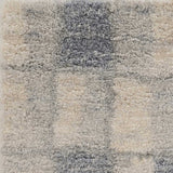 4' X 6' Ivory Blue Machine Woven Abstract Blocks Indoor Area Rug - Homeroots - Flyclothing LLC
