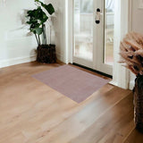 3' X 5' Rose Pink Plain Area Rug - Homeroots - Flyclothing LLC