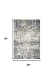 3' X 5' Ivory Area Rug - Homeroots - Flyclothing LLC