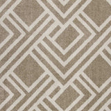 5' X 8' Beige Geometric Indoor Outdoor Area Rug - Homeroots - Flyclothing LLC