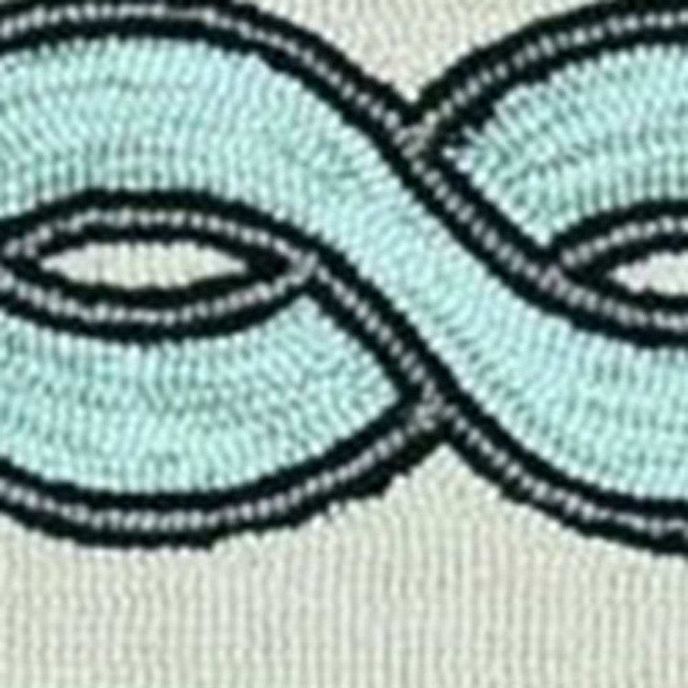 7' X 7' Ivory Tribal Hand Hooked Area Rug - Homeroots - Flyclothing LLC