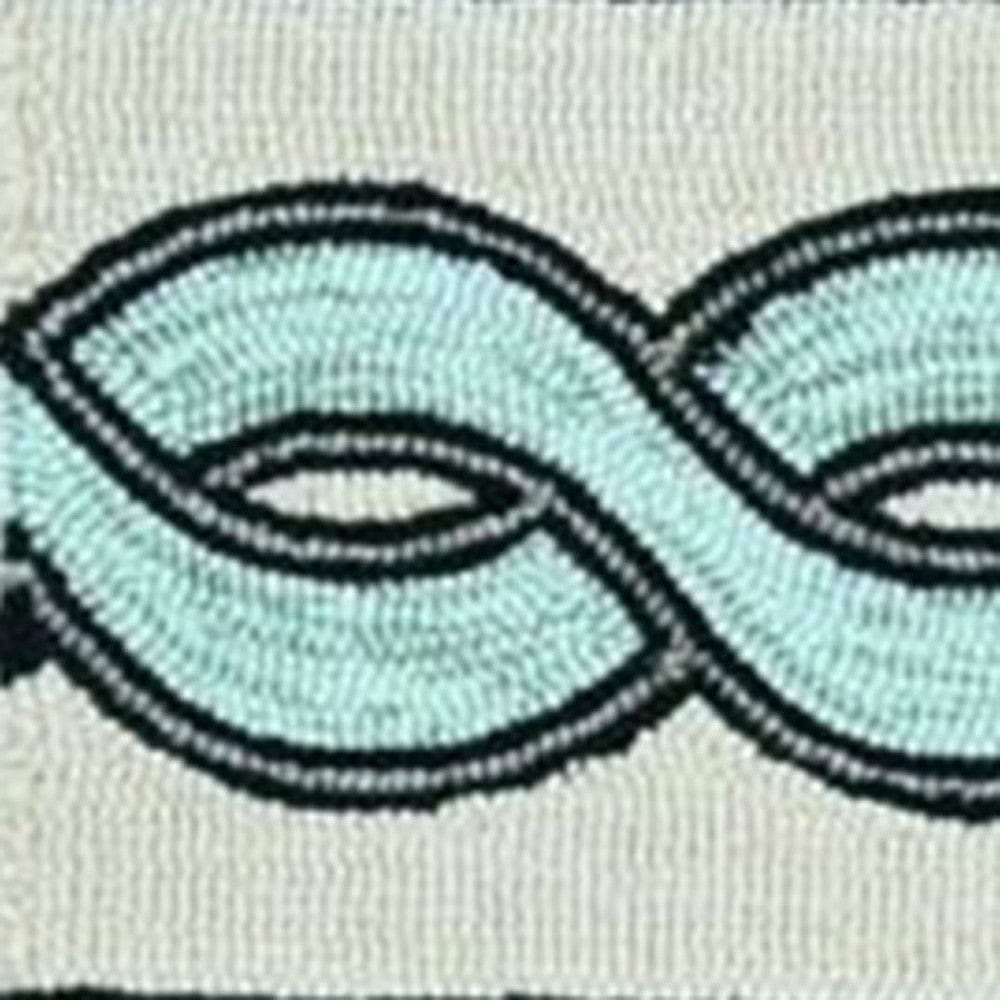 7' X 7' Ivory Tribal Hand Hooked Area Rug - Homeroots - Flyclothing LLC