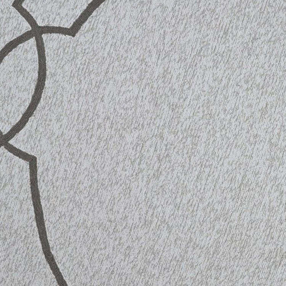 7' Round Ivory Round Indoor Outdoor Area Rug - Homeroots - Flyclothing LLC