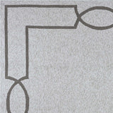 7' X 7' Oatmeal Ivory Geometric Hand Hooked Area Rug - Homeroots - Flyclothing LLC