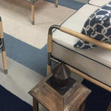 7' X 7' Gray Geometric Hand Hooked Area Rug - Homeroots - Flyclothing LLC