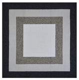 7' X 7' Gray Geometric Hand Hooked Area Rug - Homeroots - Flyclothing LLC