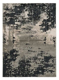 6' X 9' Black and Silver Area Rug - Homeroots - Flyclothing LLC
