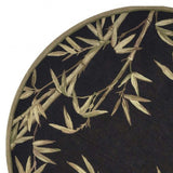 5' Black Round Wool Hand Tufted Area Rug - Homeroots - Flyclothing LLC