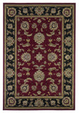 7' X 10' Polypropylene Red Or Black Area Rug - Homeroots - Flyclothing LLC