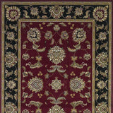 7' X 10' Polypropylene Red Or Black Area Rug - Homeroots - Flyclothing LLC