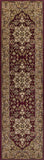 7' X 10' Polypropylene Red Or Beige Area Rug - Homeroots - Flyclothing LLC