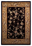 7' X 10' Beige and Black Area Rug - Homeroots - Flyclothing LLC