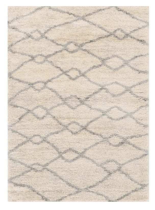7' X 9' Gray and Ivory Area Rug - Homeroots - Flyclothing LLC