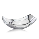 5" Silver Buffed Aluminum Decorative Bowl - Homeroots - Flyclothing LLC
