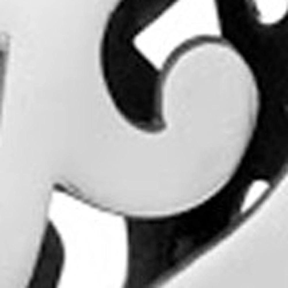 17" Silver Aluminum Square End Table - Homeroots