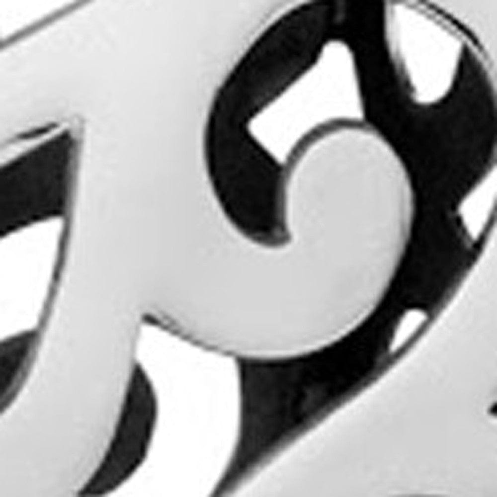 17" Silver Aluminum Square End Table - Homeroots