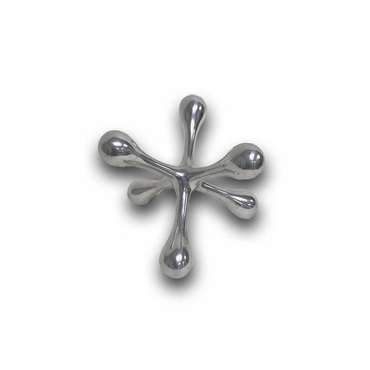 5" Silver Finish Decorative Jack - Homeroots