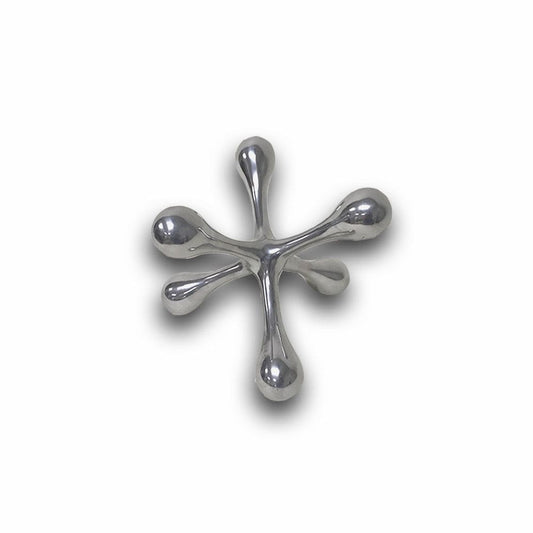 5" Silver Finish Decorative Jack - Homeroots