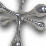 5" Silver Finish Decorative Jack - Homeroots
