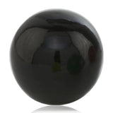3" Black Enameled Aluminum Decorative Sphere - Homeroots