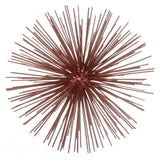 10" X 10" X 10" Red Large Spiked Sphere - Homeroots - Flyclothing LLC