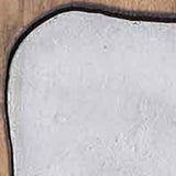 13" X 13" X 1" Silver Natural Wood And Metal Wall Tile - Homeroots