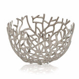 Round Silver Twigs Centerpiece Bowl - Homeroots - Flyclothing LLC