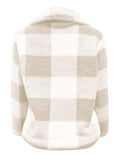 Full Size Plaid Zip Up Long Sleeve Jacket - Trendsi - Flyclothing LLC