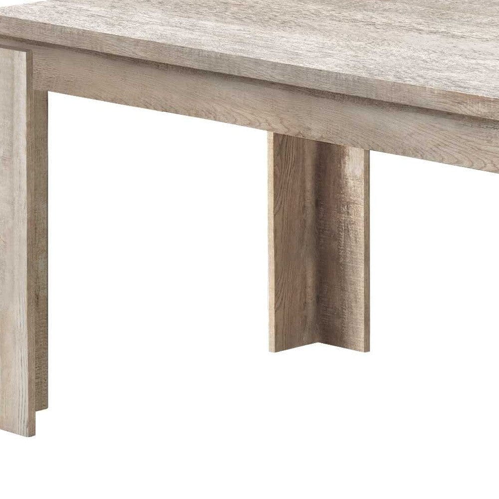 36" Taupe Dining Table - Homeroots - Flyclothing LLC