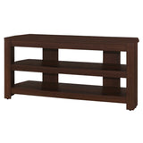 42" Dark Brown Open shelving TV Stand - Homeroots - Flyclothing LLC