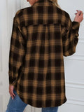 Casual Plaid Button Up Shirt - Trendsi - Flyclothing LLC