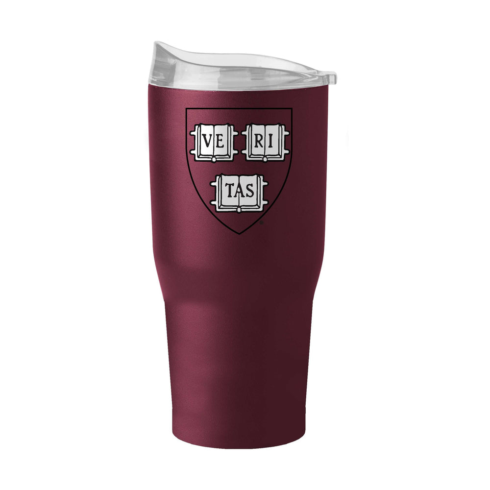 Harvard 30oz Flipside Powder Coat Tumbler - Logo Brands - Flyclothing LLC