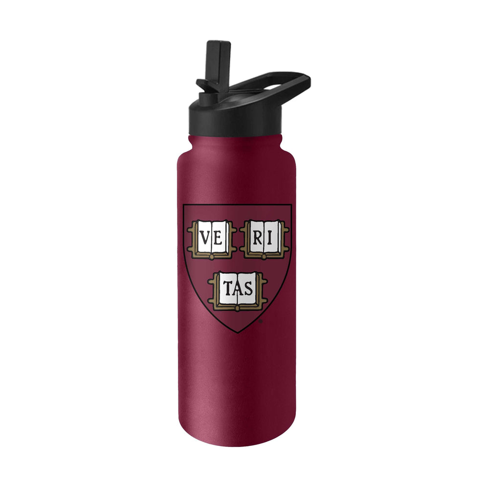 Harvard 34oz Logo Quencher Bottle - Logo Brands - Flyclothing LLC