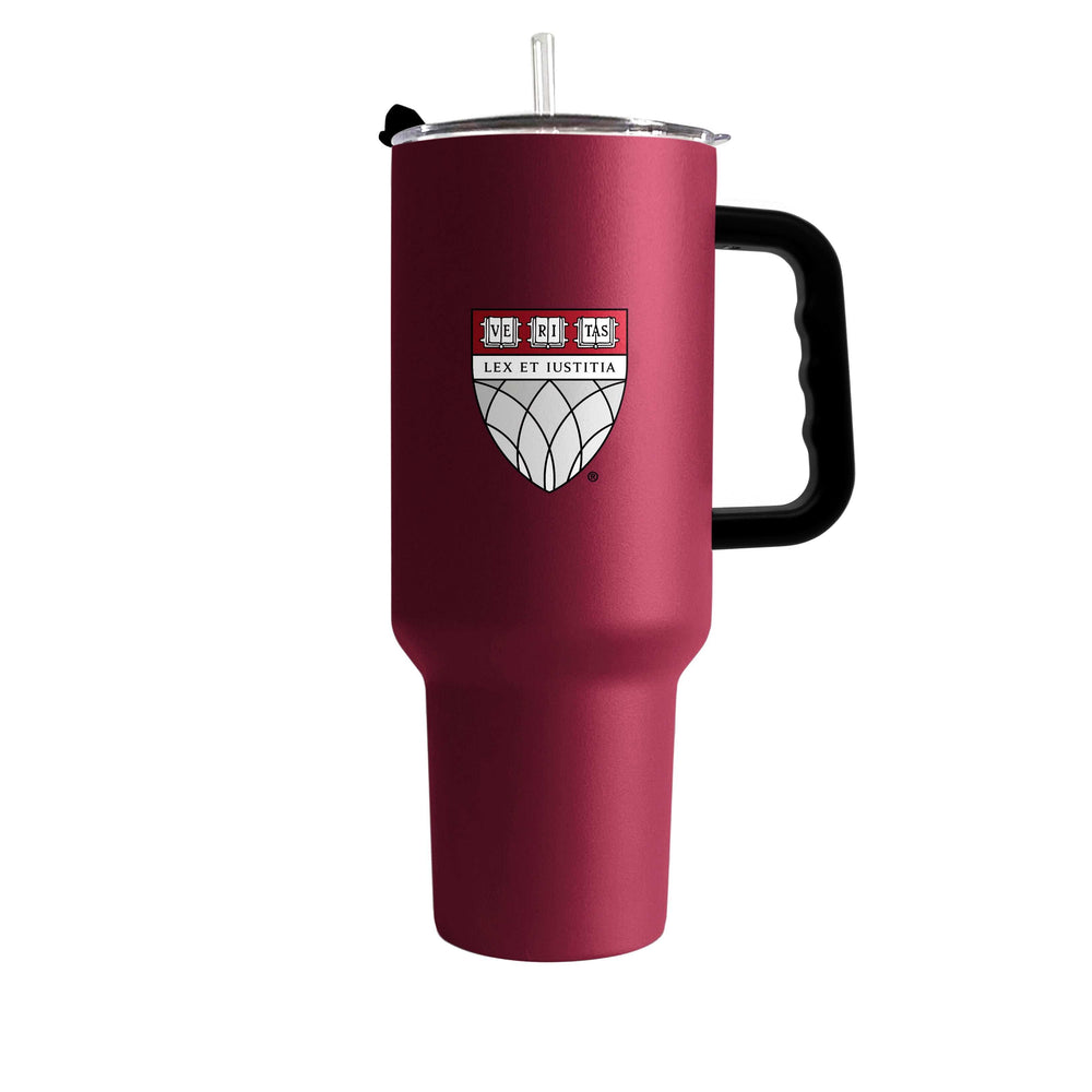Harvard Law 40oz Flipside Powder Coat Tumbler - Logo Brands - Flyclothing LLC