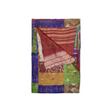 50" X 70" Silk Multicolor Throws - Homeroots - Flyclothing LLC
