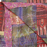 50" X 70" Silk Multicolor Throws - Homeroots - Flyclothing LLC